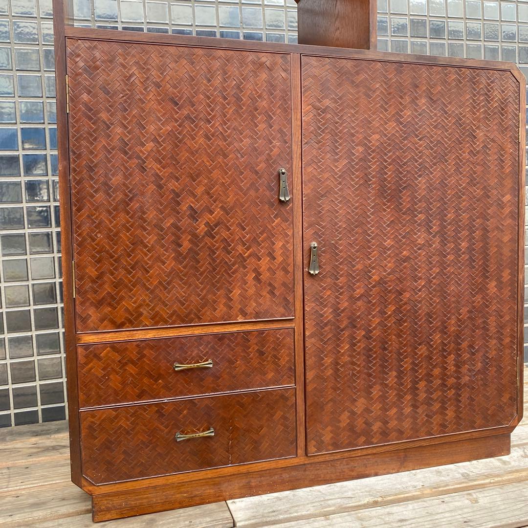 ミッドセンチュリー 戸棚 収納 飾り棚 ヴィンテージ チェスト 家具