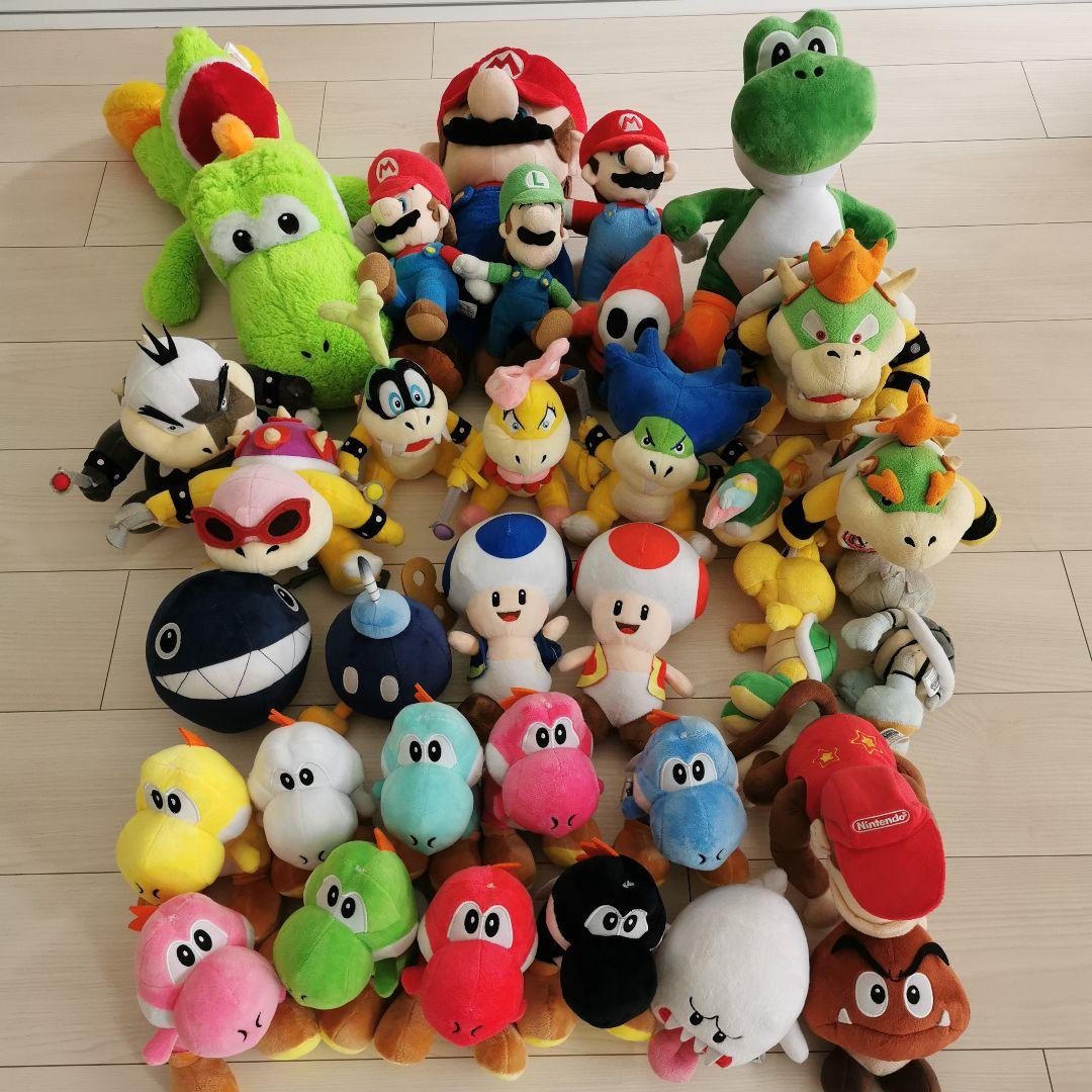 スーパーマリオ ぬいぐるみ 33体まとめ売り