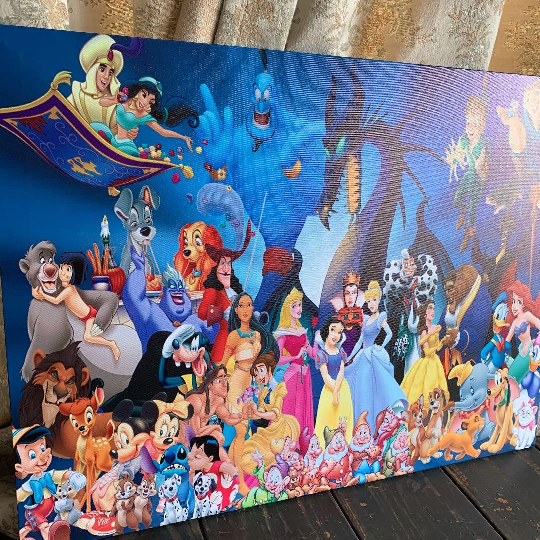 トーマス　キンケード Kingdom II ディズニー　木枠付き