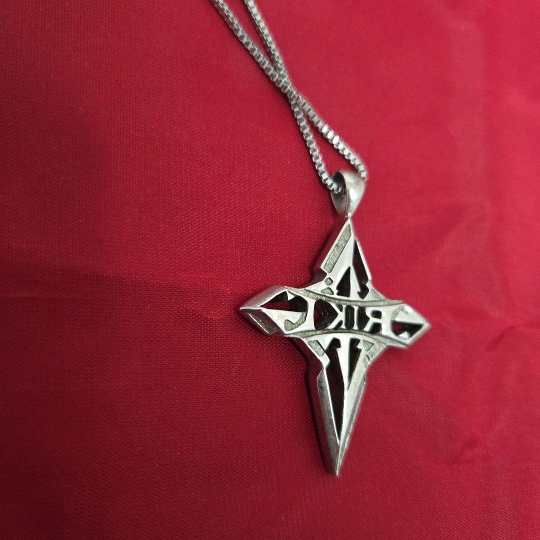 竹内力 RIKI PROJECT LOGOペンダントシルバー おまけサイン色紙付