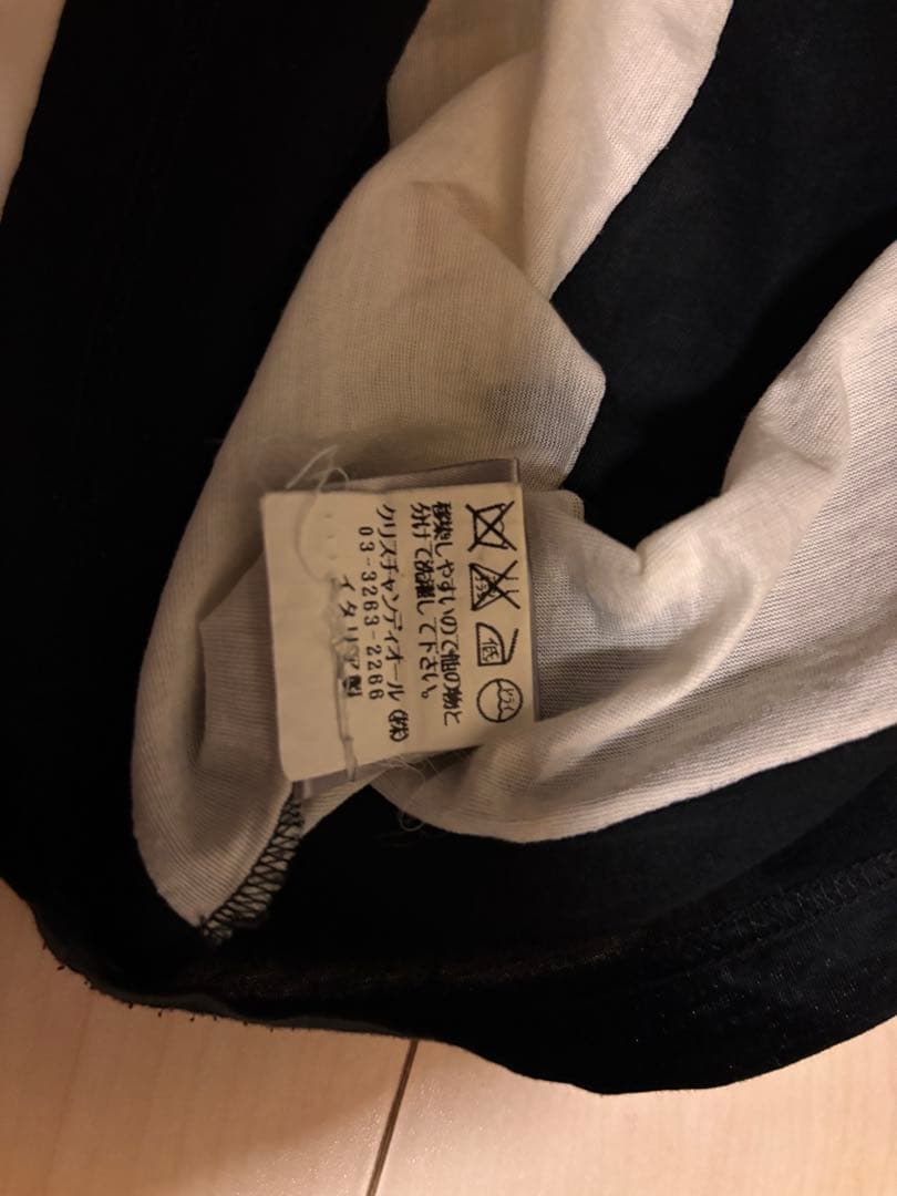 幻！dior homme エディ期 ランダムボーダーカットソー XS