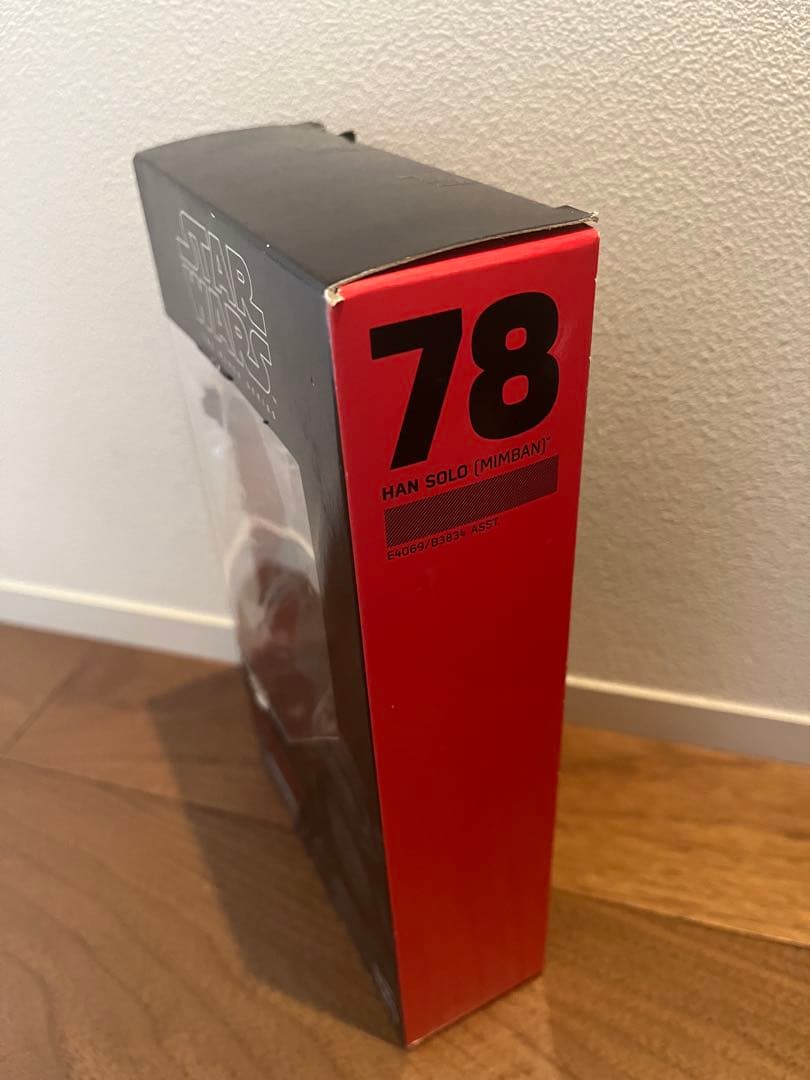 未開封　スターウォーズ　ブラックシリーズ　ハン　ソロ　（ミンバン）