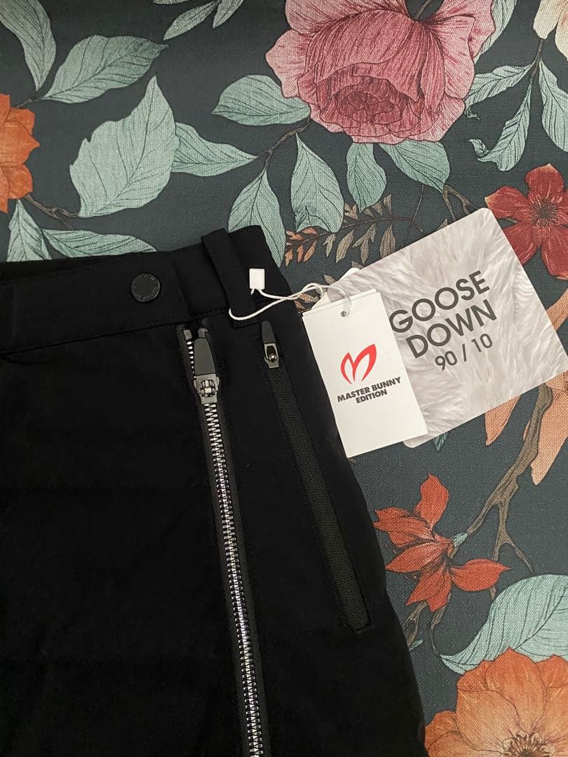 MASTER BUNNY EDITION ブラックダウンスカートサイズ2