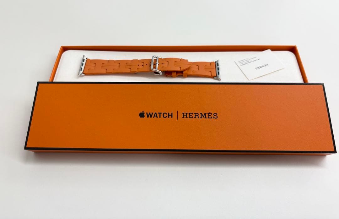 Apple Watch Hermès アップルウォッチ エルメス キリムオレンジ