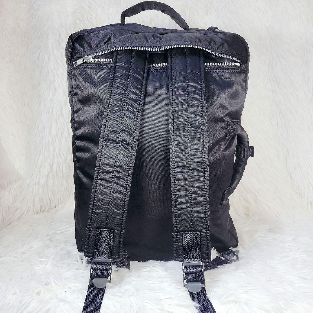 ロゴ綺麗 ✨ポーター PORTER 3way タンカー リュック ビジネスバック