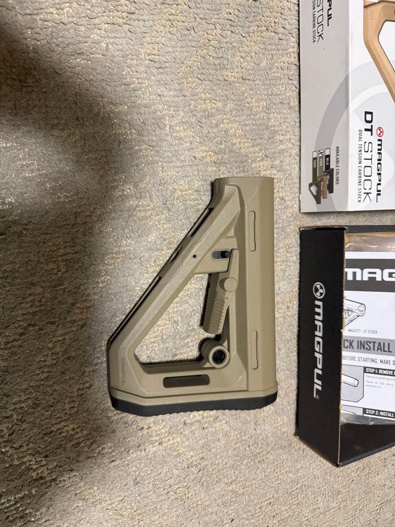 （実物）MAGPUL DT STOCK タン
