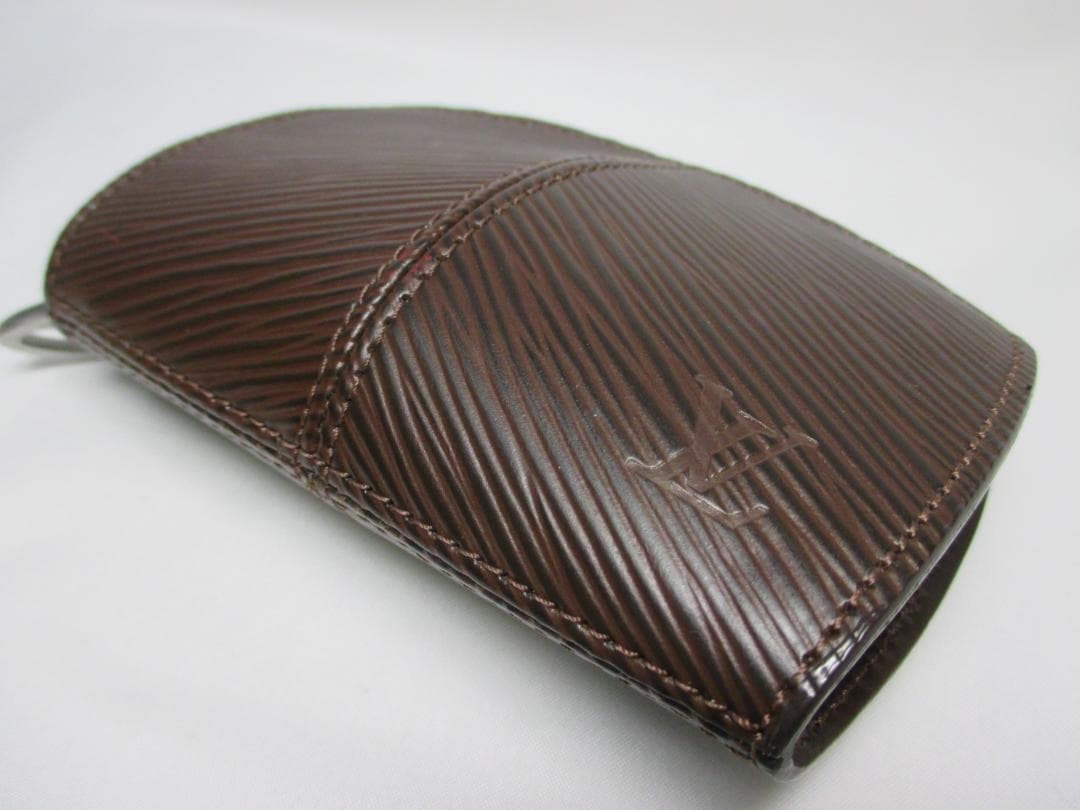 未使用品 ルイヴィトン ケース ミニポーチ エピ M6344D ブラウン