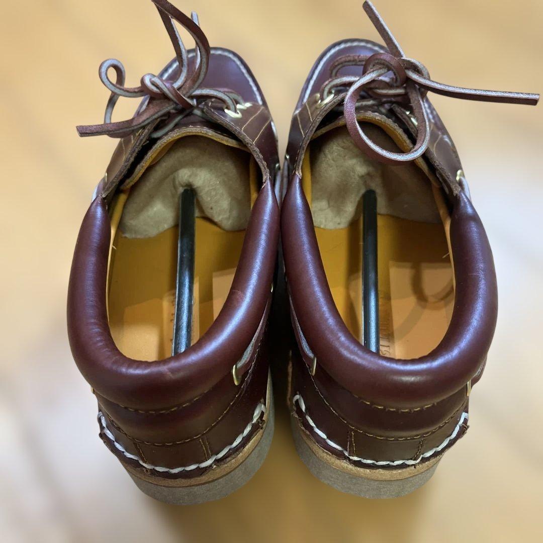 timberland 3eye 新品未使用 27cm バーガンディ ティンバー