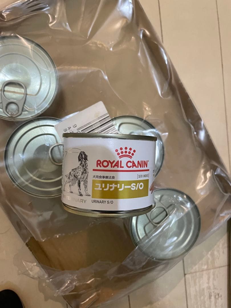  CANIN ユリナリーS/O 大容量8キロ小型犬用 5缶