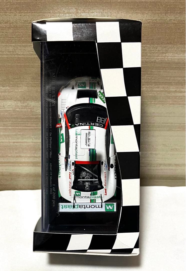 PMA 1/43 アウディ R8 LMS 2017 ADAC GT マスターズ