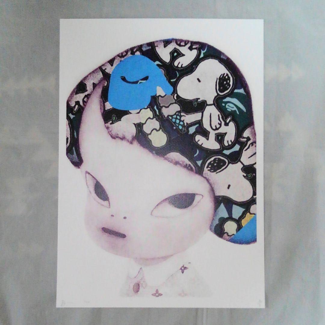 DEATH NYC　奈良美智 スヌーピー　アートポスター　極美品／未使用