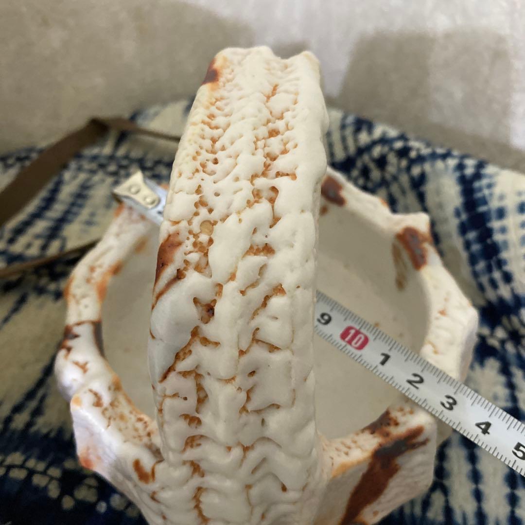 加藤豊久　志野　手鉢　師林正太郎