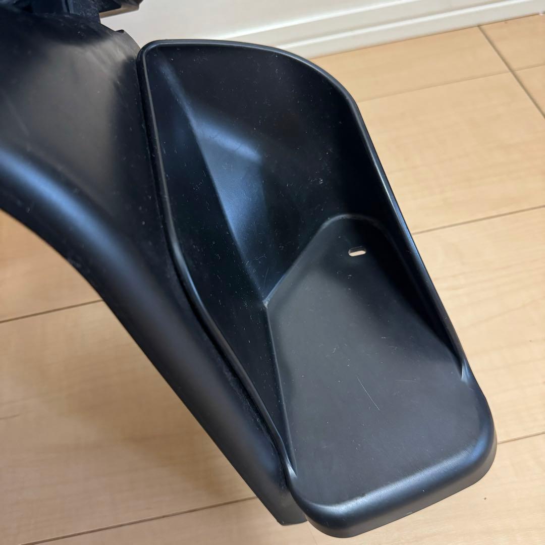 【こしあん】OGK 自転車用チャイルドシート(前用) ブラック