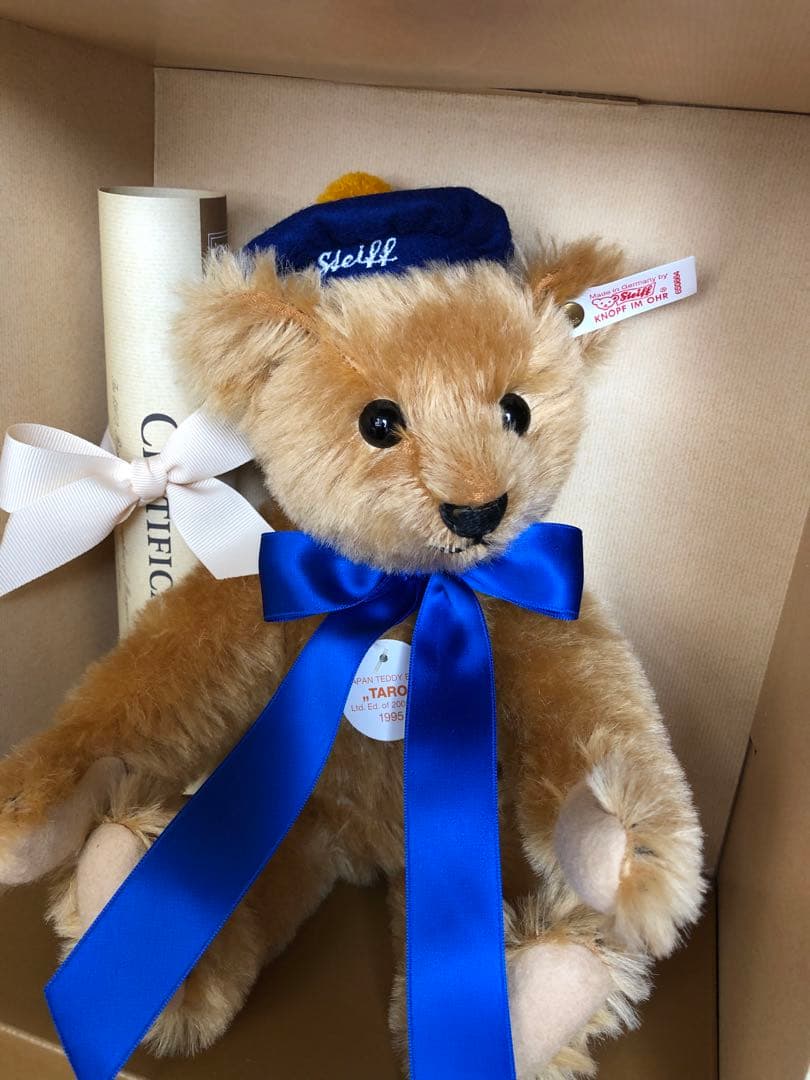希少☆未使用☆TARO☆日本限定☆テディベア☆シュタイフ