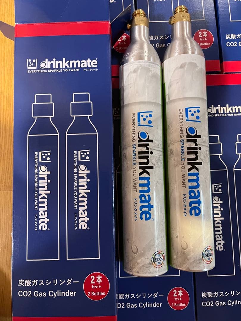 drinkmate ガスシリンダー　空　計14本