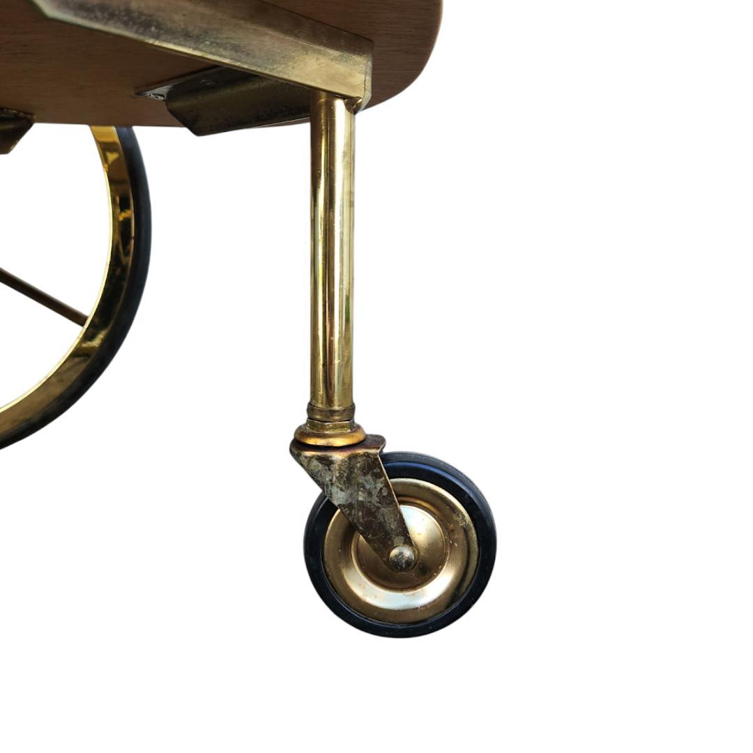 サービスカート　キッチン ワゴン ボトルラック　キッチン　アンティーク　レトロ