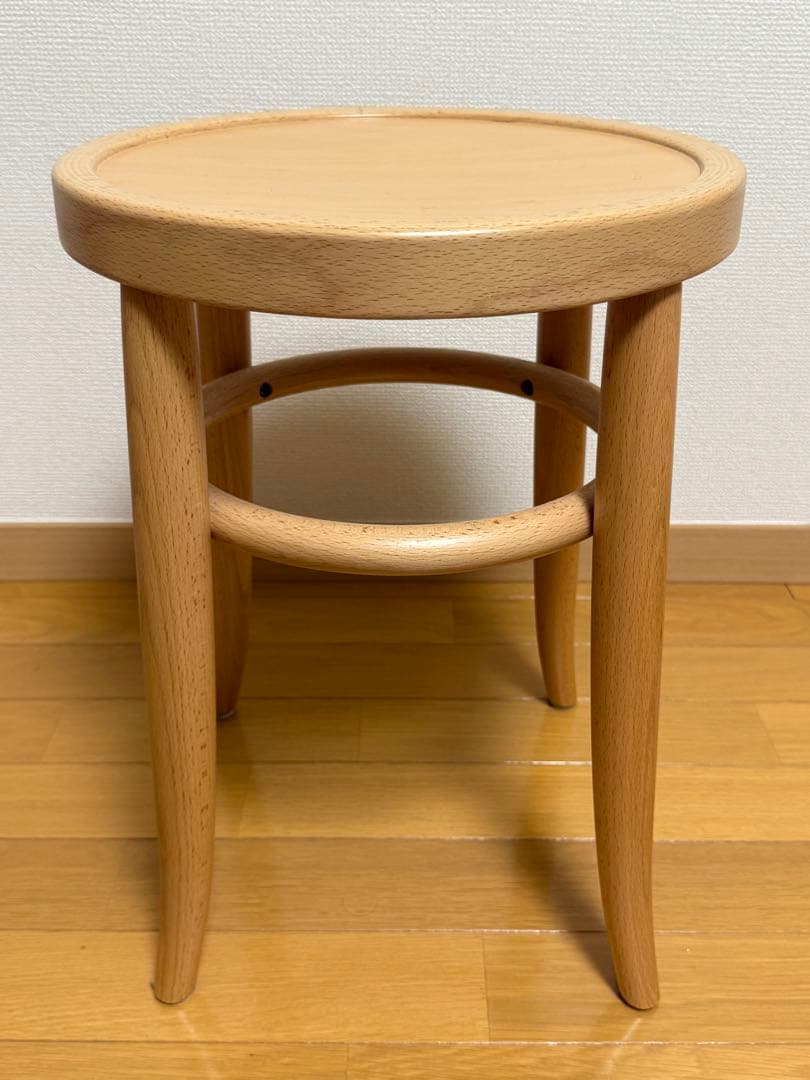 I*a様 秋田木工　ブナ材スツール　高さ43cm 「209-C」