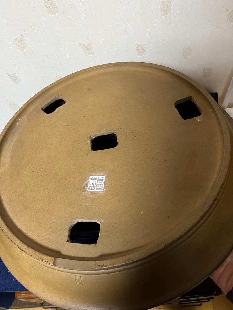 474 盆栽　盆栽鉢　植木鉢　和鉢　水穴大きくしてます