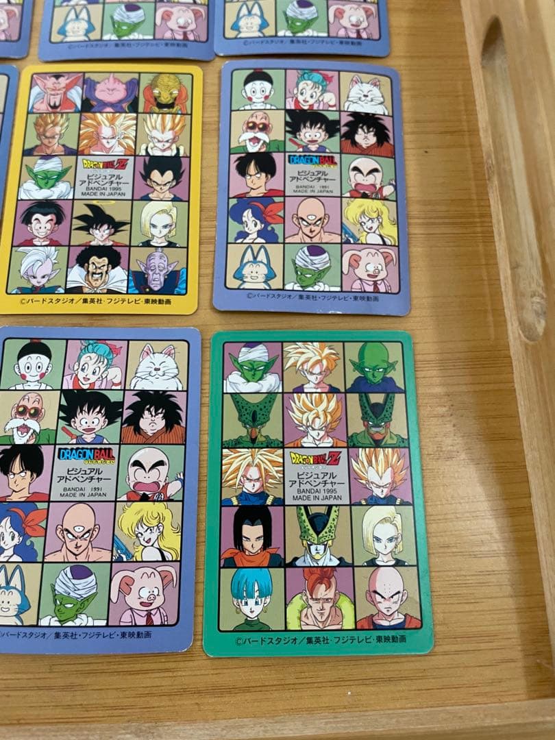 ドラゴンボール　カードダス　ビジュアルアドベンチャー　17枚セット