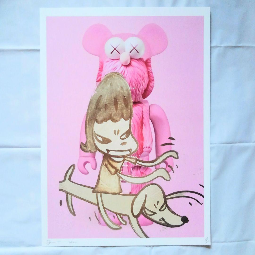 DEATH NYC　奈良美智【カウズ】アートポスター　極美品／未使用　No.30