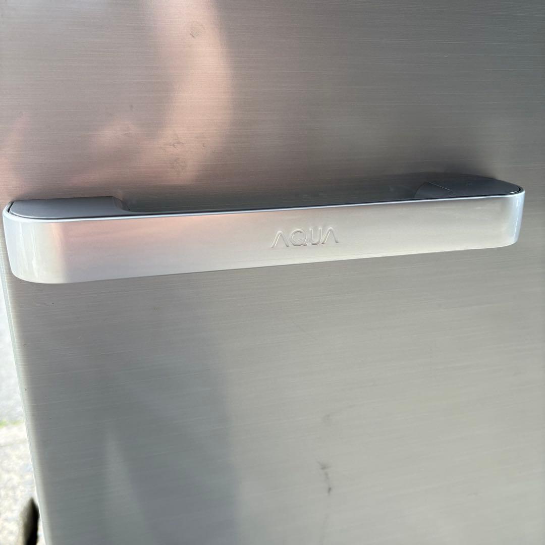 【福岡】AQUA ノンフロン冷凍冷蔵庫 AQR-27J(S) 272L 2020