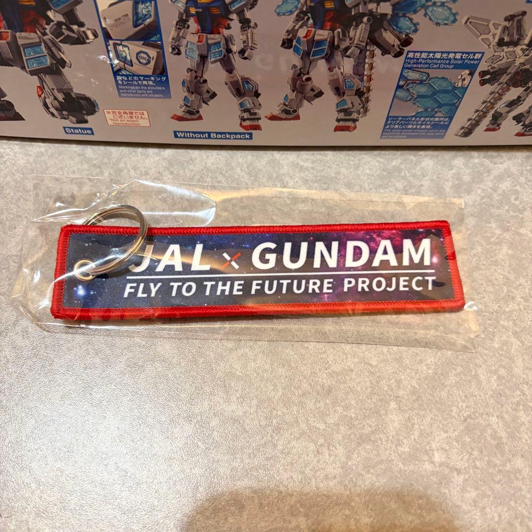 JALガンダムJET RX-78F00/E フライトタグ付き