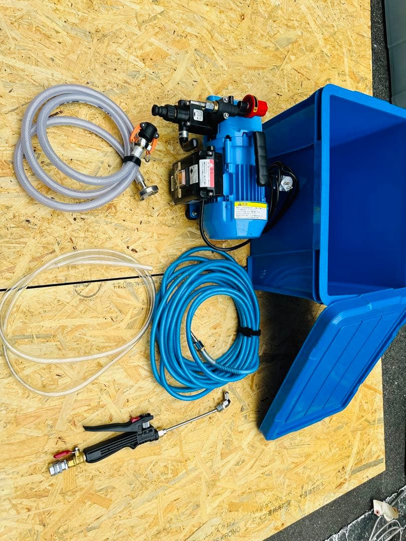 エアコン高圧洗浄機