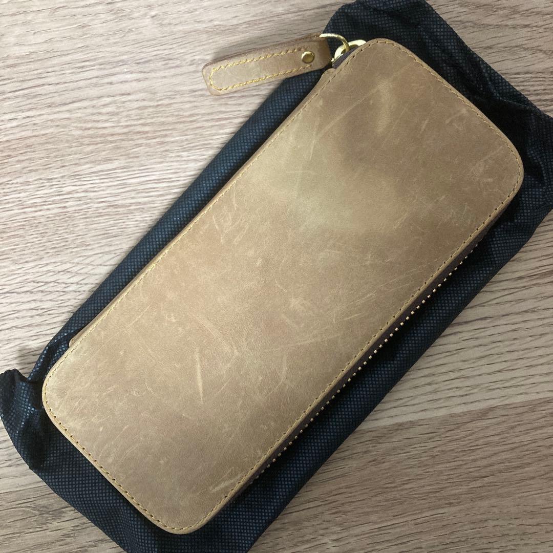 【超希少限定品】バハギア 廣瀬鐵筆堂モデルラウンドファスナーペンケース