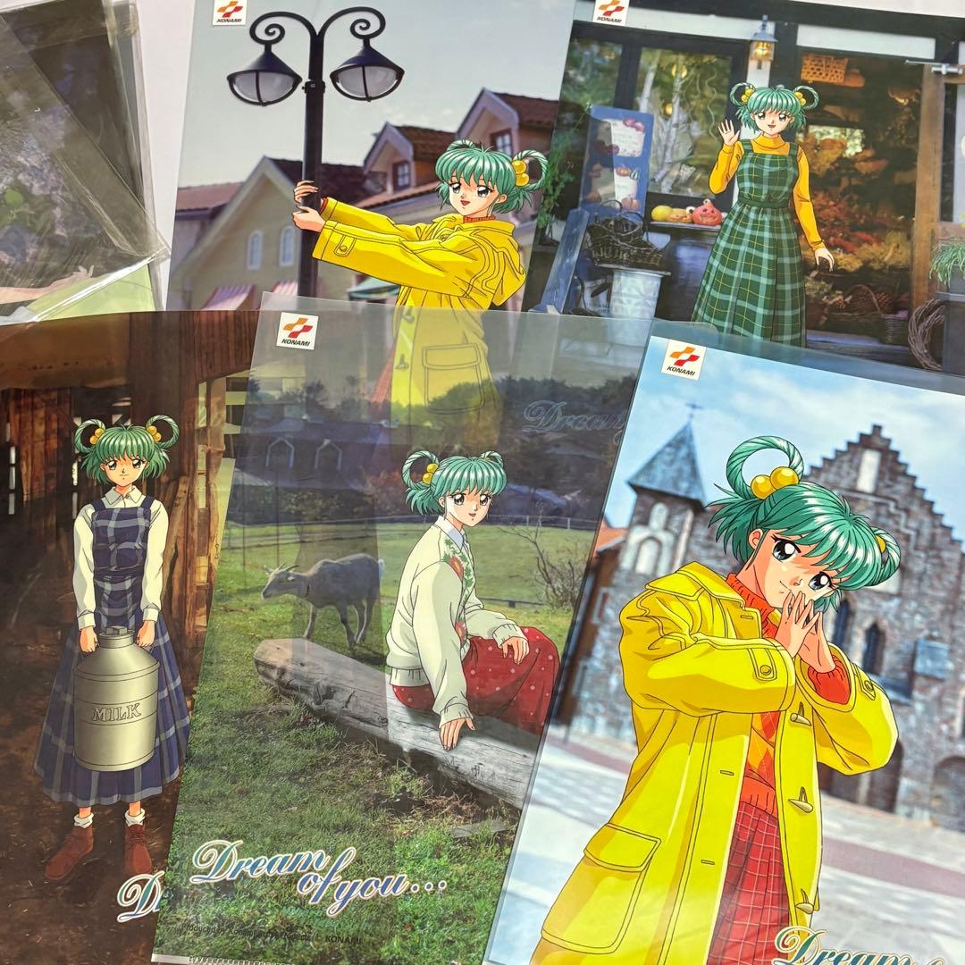 5枚組 ときめきメモリアルDream of you 館林見晴 虹野沙希 藤崎詩織