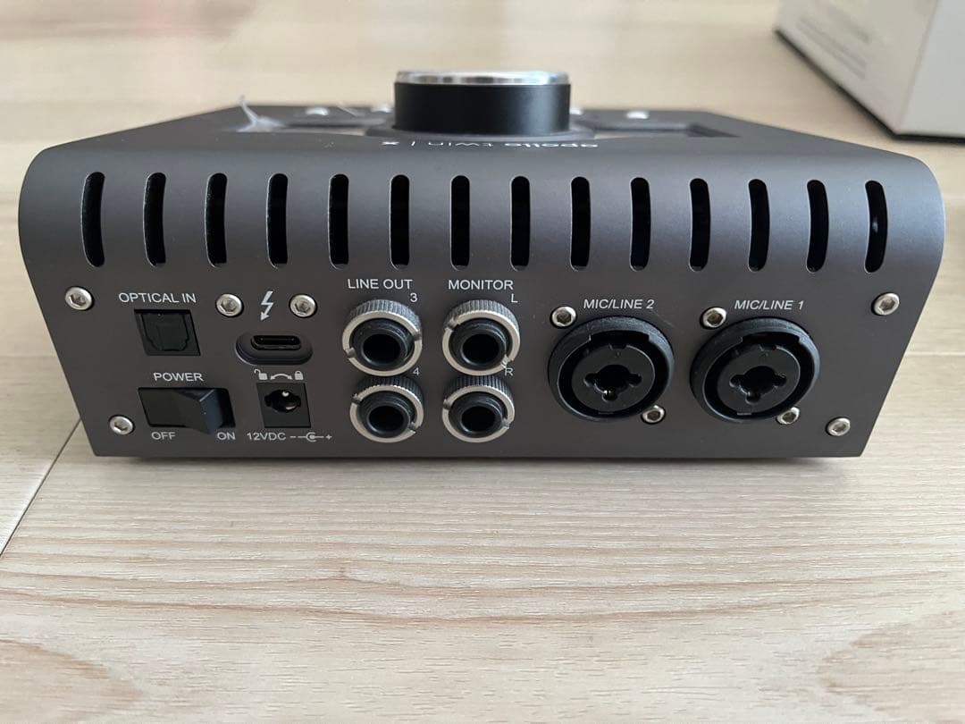 DTM・DAW apollo twin x Thunderbolt QUAD