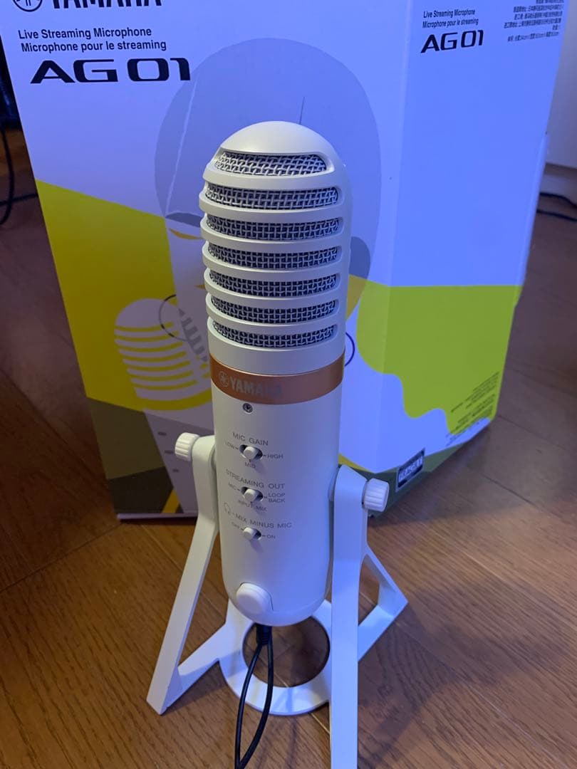 YAMAHA AG01 USBストリーミングマイク