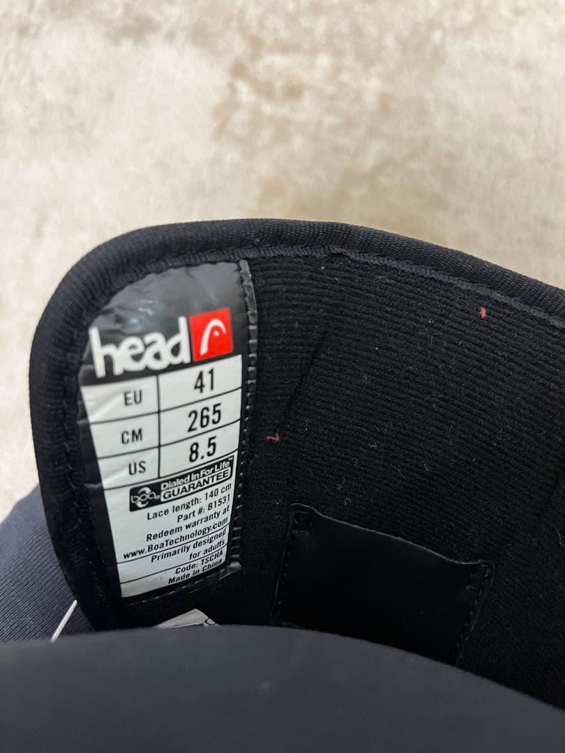 スノーボードブーツ BOA HEAD 26.5cm SCOUT ボア スノボ 黒