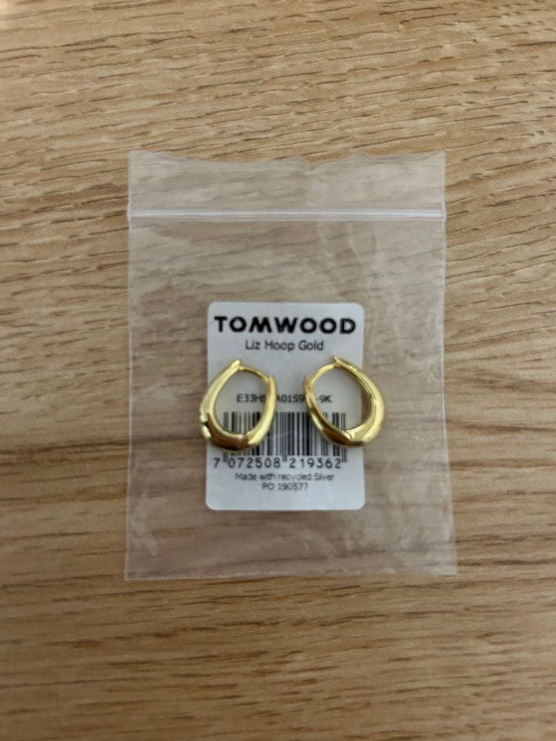 TOMWOOD(トムウッド) Liz Hoop Gold フープピアス(両耳)