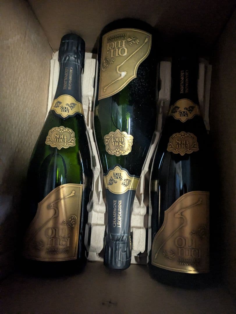 ソウメイシャンパン 750ml 3本セット