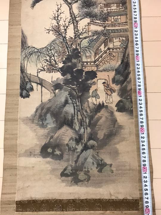 中国清時代画家　朱承　肉筆保証　真作