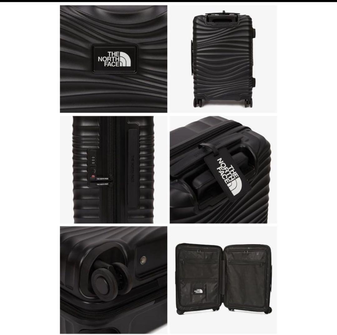 お急ぎ対応可　ノースフェイス スーツケース2個セット　ブラック　韓国限定