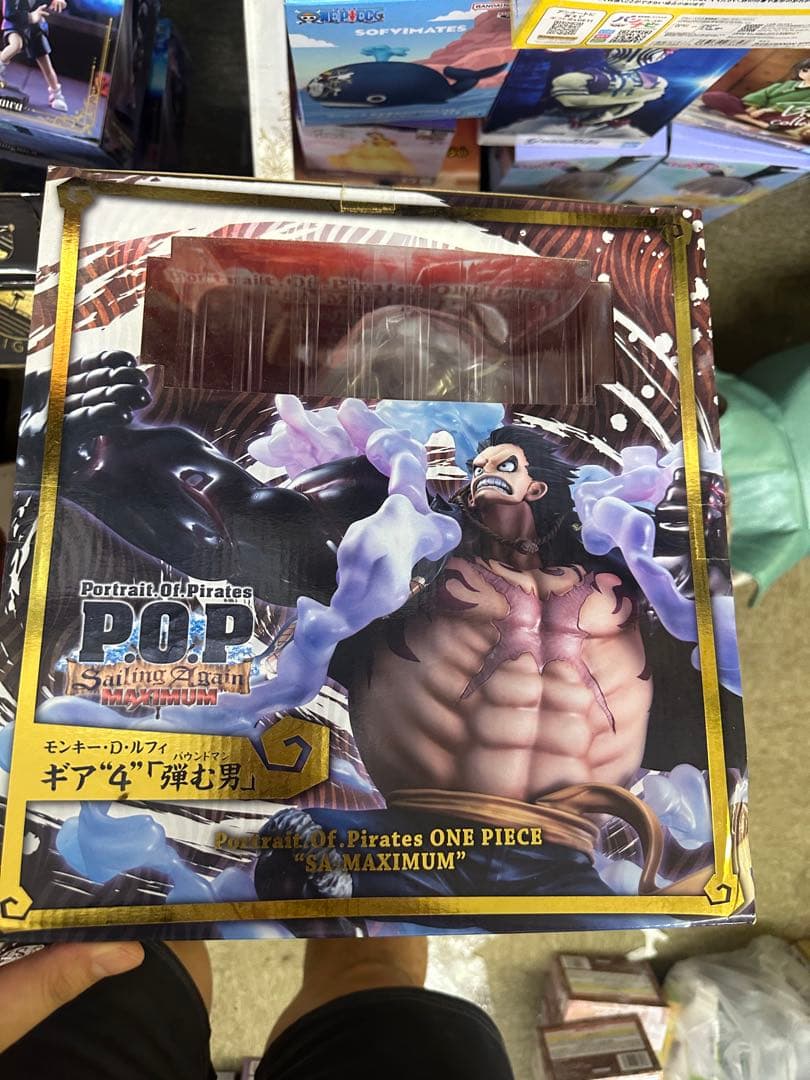 ワンピース POP MAXIMUM ルフィ ギア4 バウンドマン フィギュア