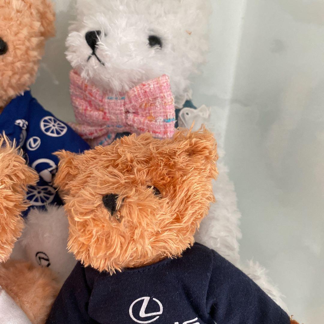 6匹set！【非売品】LEXUS レクサス　クマ　ぬいぐるみ