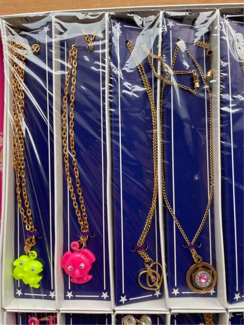 昭和レトロ　当てくじ　アクセサリーセット　指輪　ネックレス