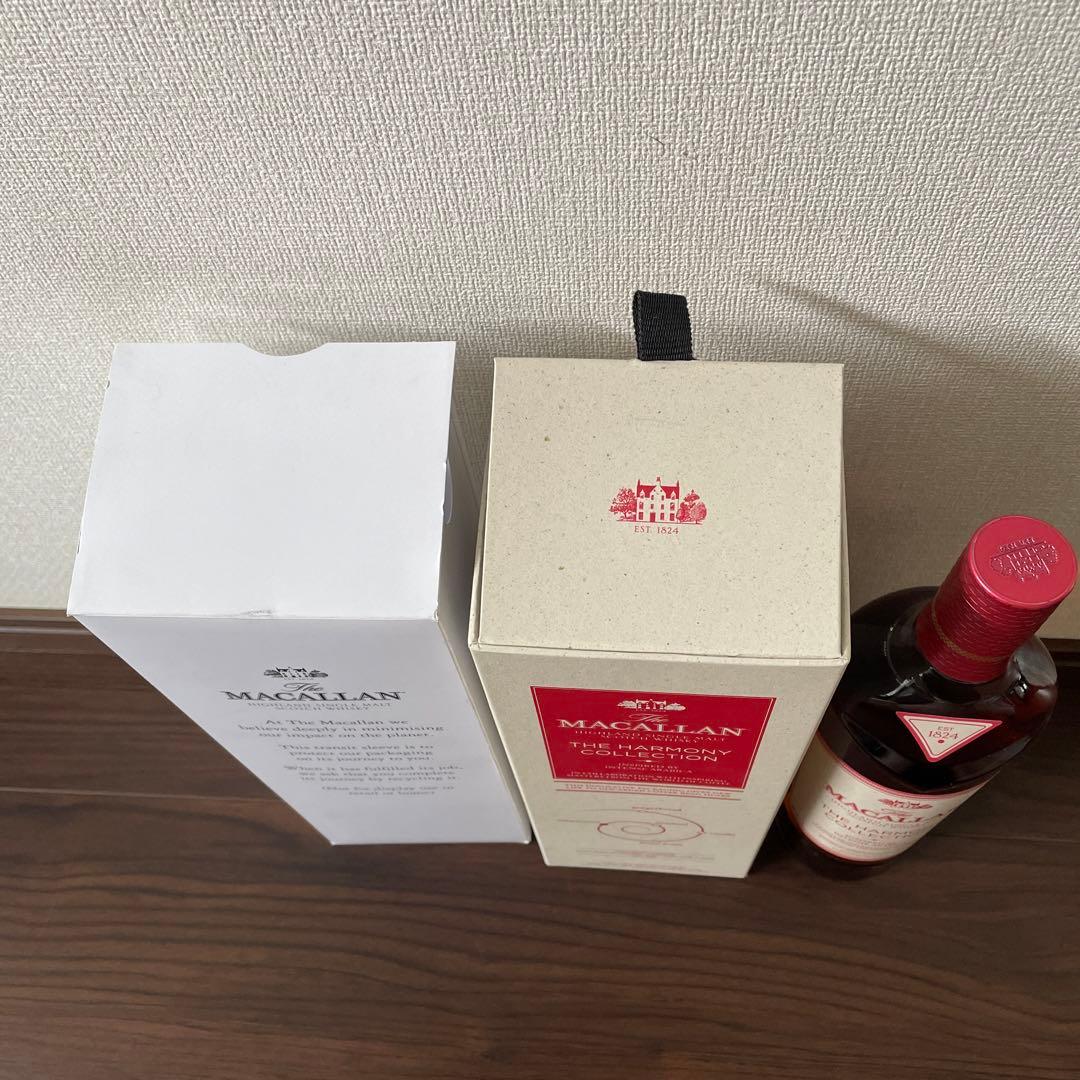 在庫1点のみ　即購入OK マッカランハーモニーコレクション　1本　化粧箱付