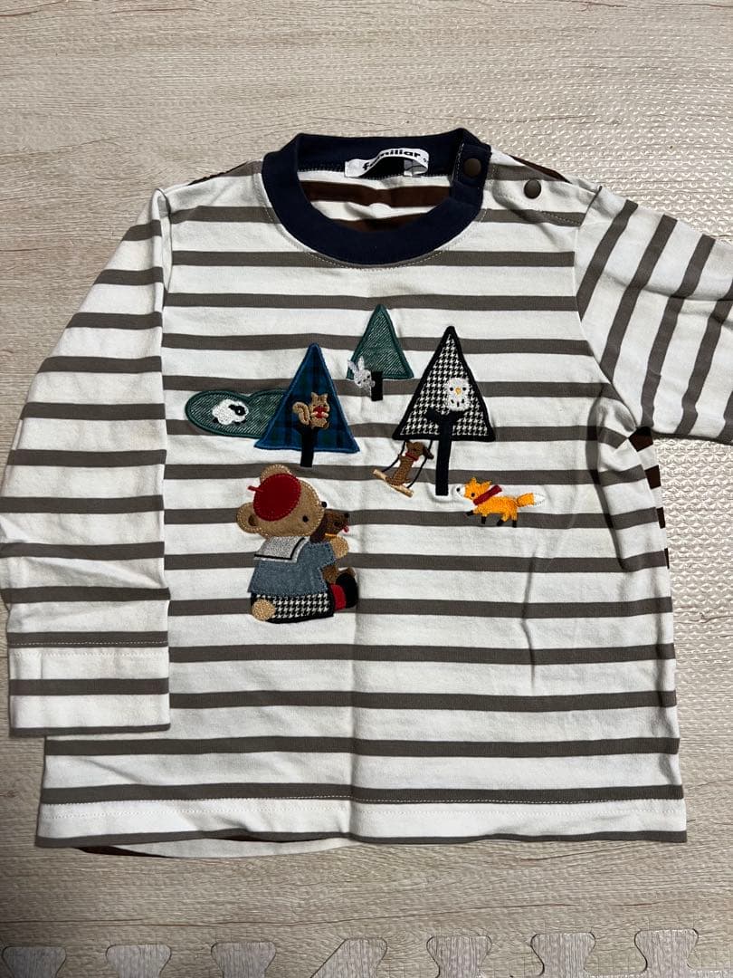 【極美品】ファミリア　長袖　シャツ