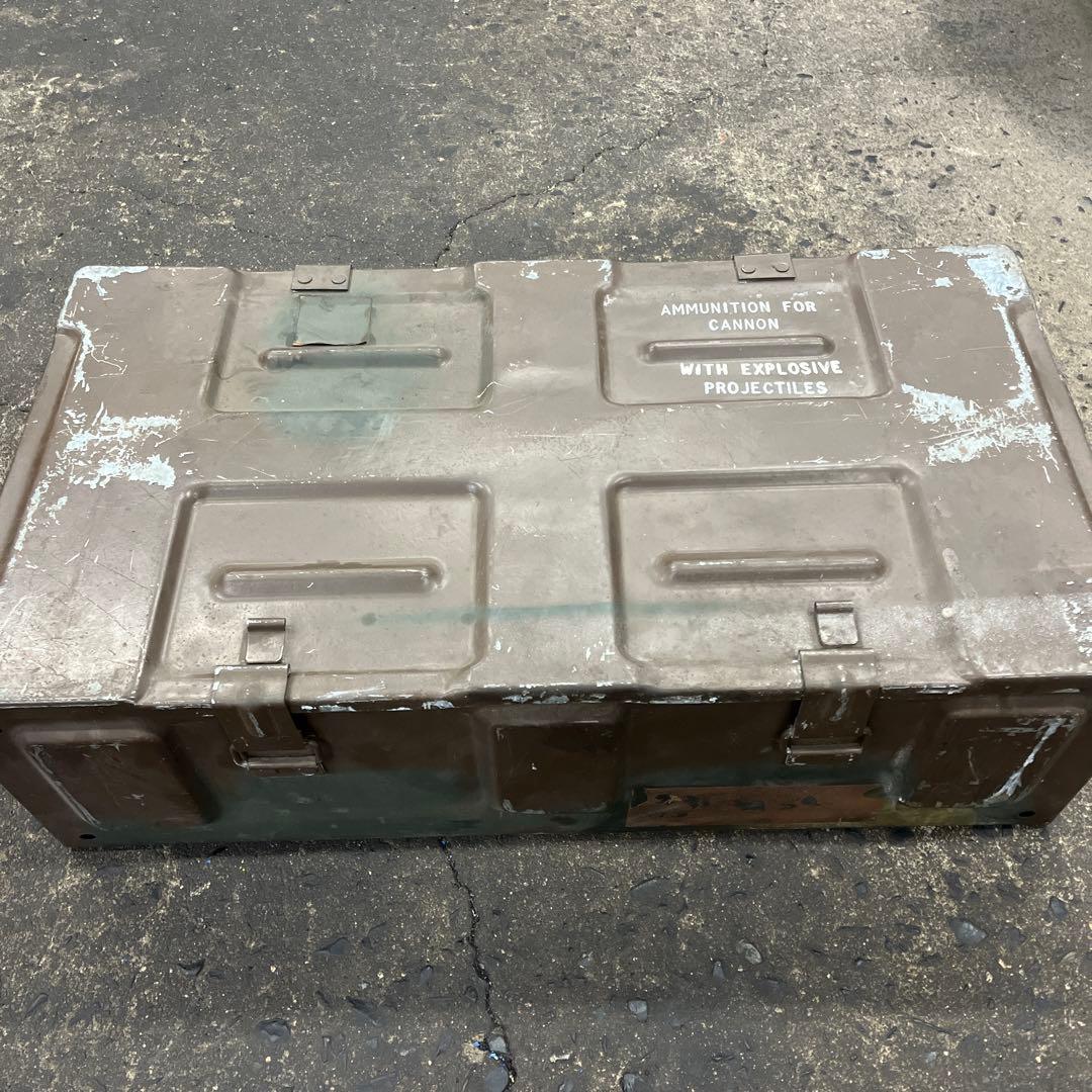 大砲用弾薬箱 ブラウン　アンモボックス