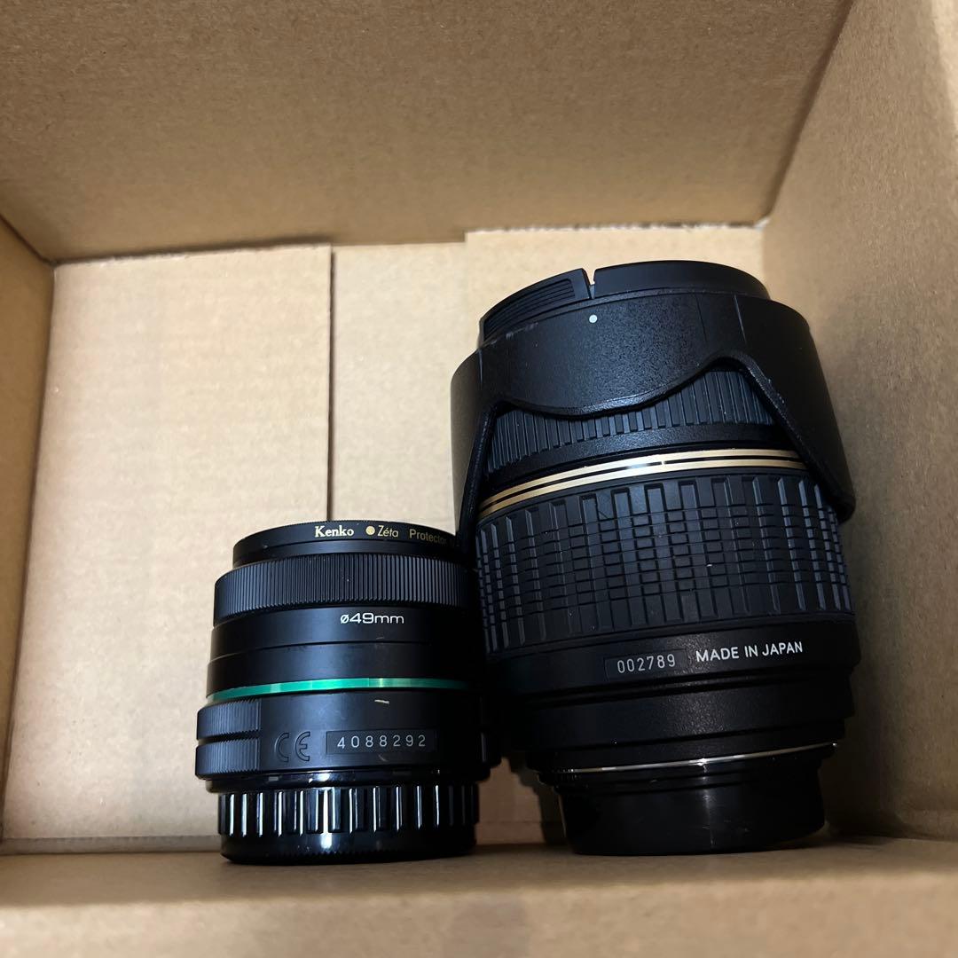 PENTAX用　35mm f2.4と18-200mm セット