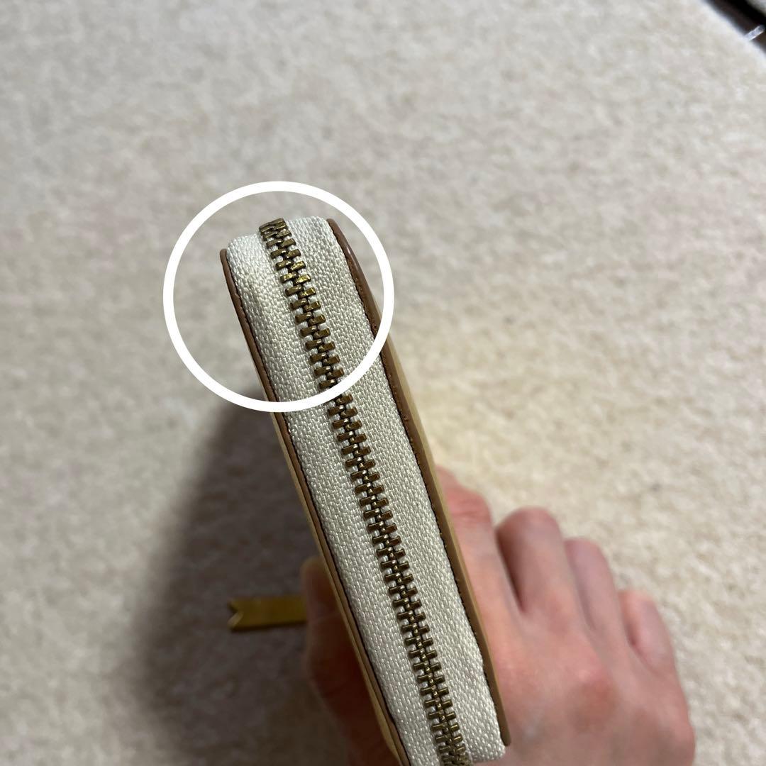 COMME des GARÇONS ゴールド 二つ折り財布