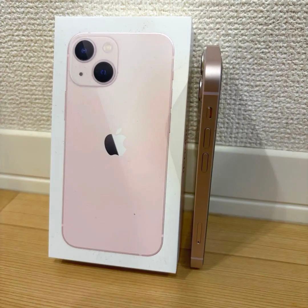 【箱付】iPhone 13mini 128GB ピンク