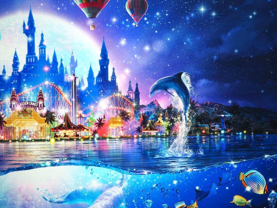 い*ん様 真作■クリスチャンラッセン 最高傑作 版画 ドリームタイム L■絵画