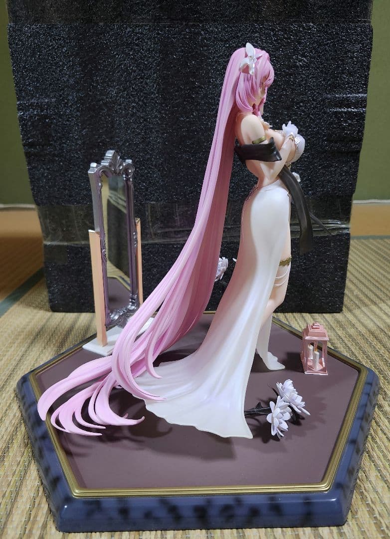 人*間様 ガレージキット 崩壊3rd エリシア(ウェディングドレス) 塗装済み完