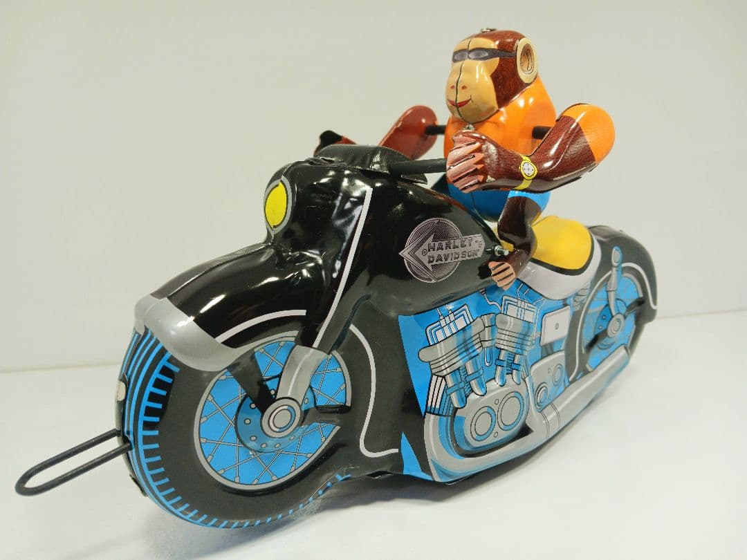 希少 ハーレーダビッドソン アクロバティックモンキー ブリキ