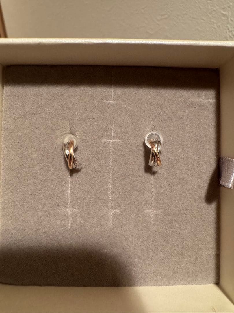 ジュエリーツツミ K10WG K10 ピアス