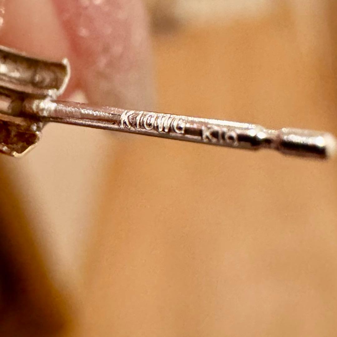 ジュエリーツツミ K10WG K10 ピアス